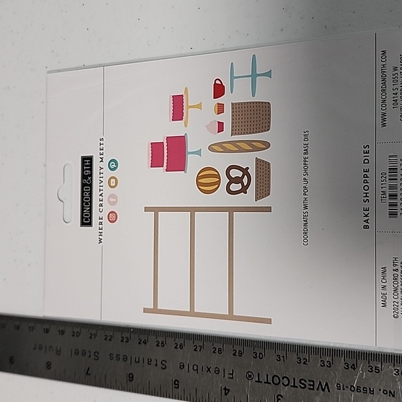 Concord & 9th Bake Shoppe Dies, Brand New. Never Opened! - Picture 3 of 5